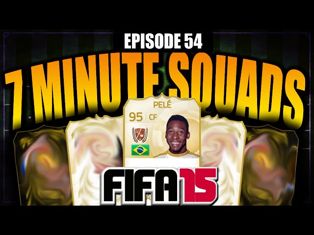 Pelé 7 MINUTE SQUAD BUILDER!! - FIFA 15 ULTIMATE TEAM