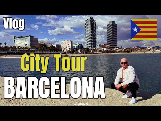 City Tour in Barcelona  2024🌴☀️| Februar | Vlog #barcelona