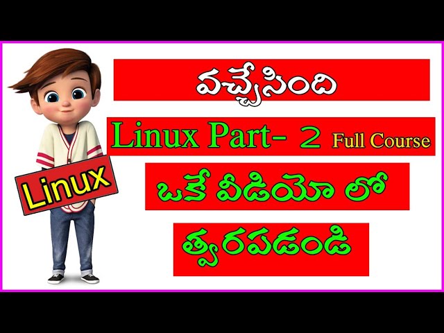 Linux in Telugu | Full course Part 2 | Linux ream time Issues explained | Unix | Red hat | Centos
