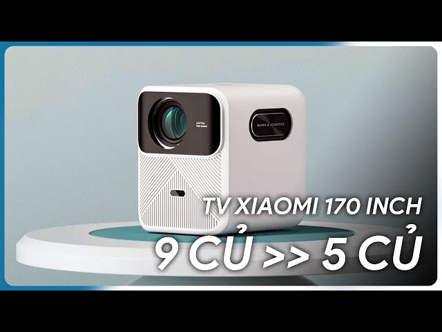 Đánh giá Wanbo Mozart 1 - chiếc TV Xiaomi 170 inch ~ 9 củ còn 5 củ