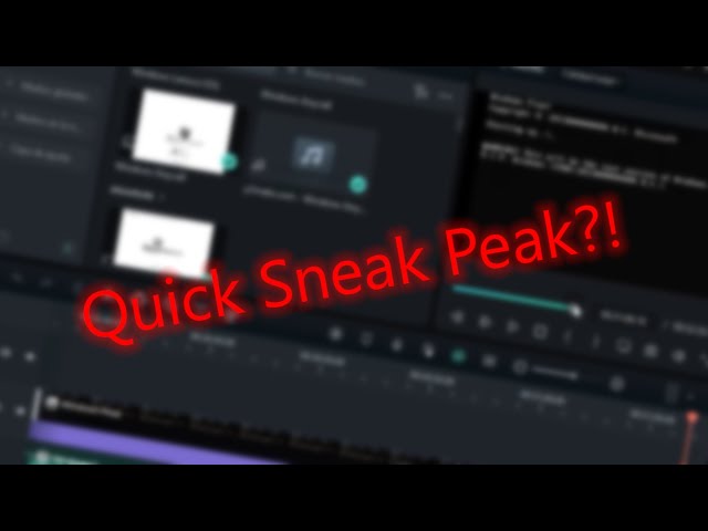 Quick Sneak Peak lol