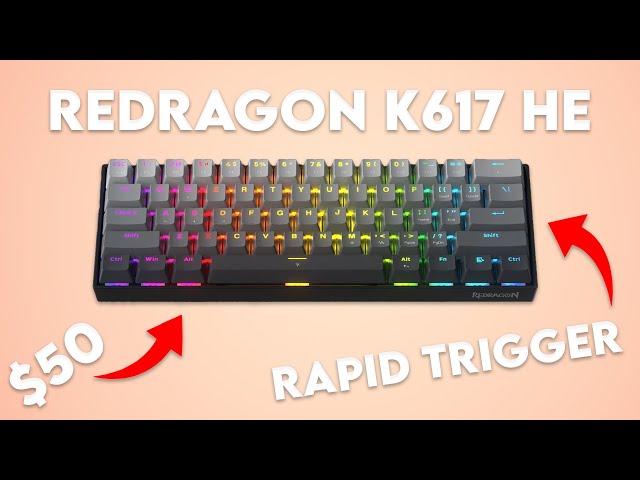 The WORST Hall Effect Board | Redragon K617 HE Review
