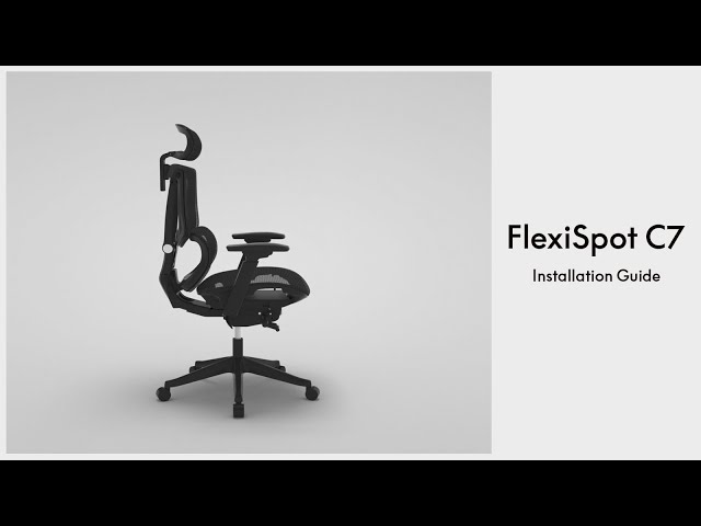 Tutorial-How To Assemble Your Flexispot Ergonomic Office Chair C7