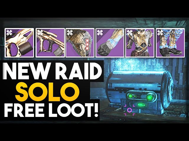How To SOLO The First Loot Chest In Garden of Salvation - Destiny 2 Garden of Salvation SOLO Loot