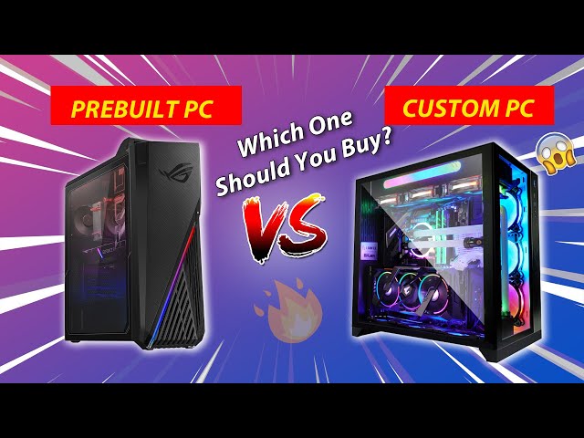 Prebuilt PC vs Custom PC | Should You Build Your Own PC or Buy One?[HINDI]