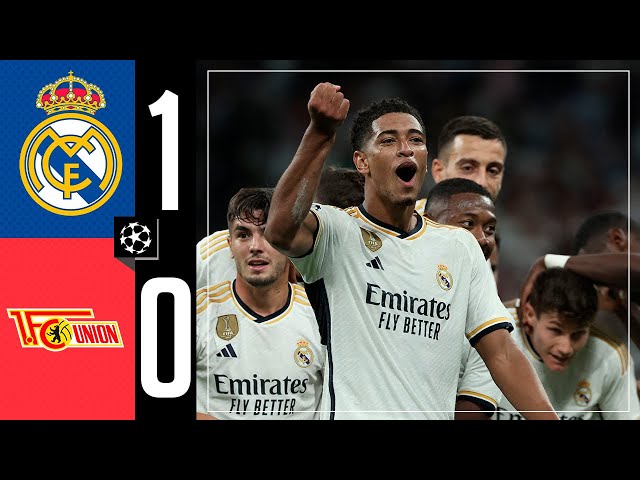 Real Madrid 1-0 FC Union Berlin | HIGHLIGHTS | Champions League