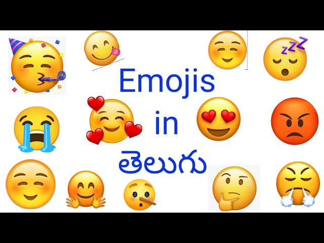 Emojis meaning in Telugu / top 25 emojis meanings English & Telugu emojis meanings.