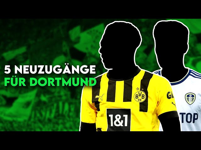 Borussia Dortmund: 5 Transfers für den Meisterangriff des BVB auf die Bayern!