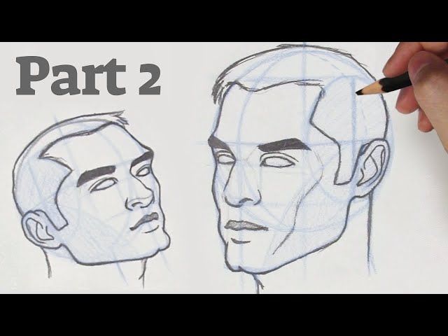 How to Draw a Face from any Angle | Part 2 - The 3/4 View