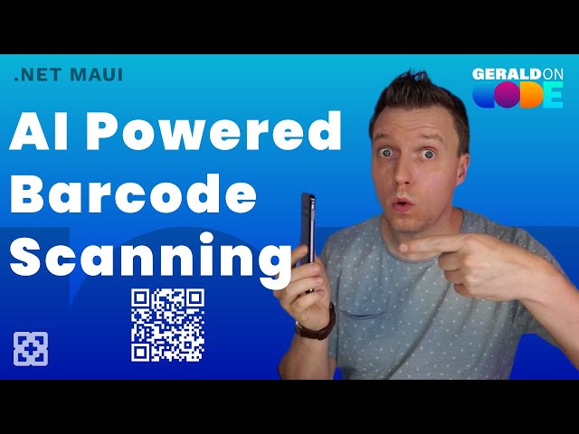 Barcode Scanning with Google Vision and ML Kit in .NET MAUI