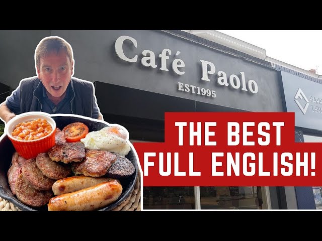 This is the BEST FULL ENGLISH BREAKFAST in LONDON!