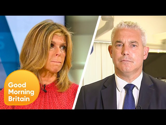 Steve Barclay Addresses How New NHS Funding Will Affect Growing Wait Times | Good Morning Britain