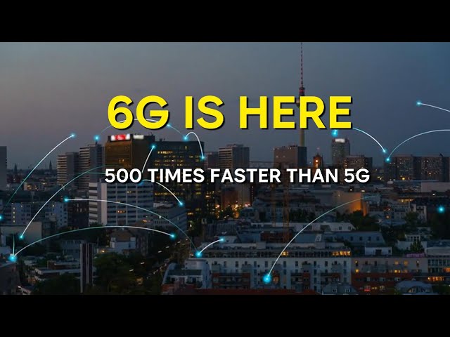 The future is here with 6G
