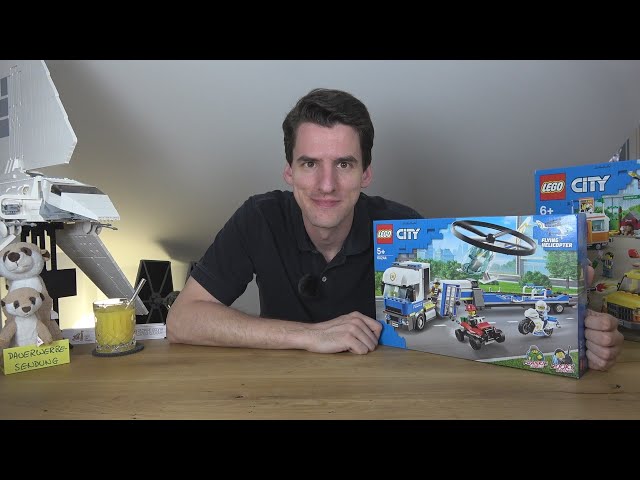 Wir bauen das schlechteste 45€-Set: LEGO® City 60244 - Polizeihubschrauber-Transport