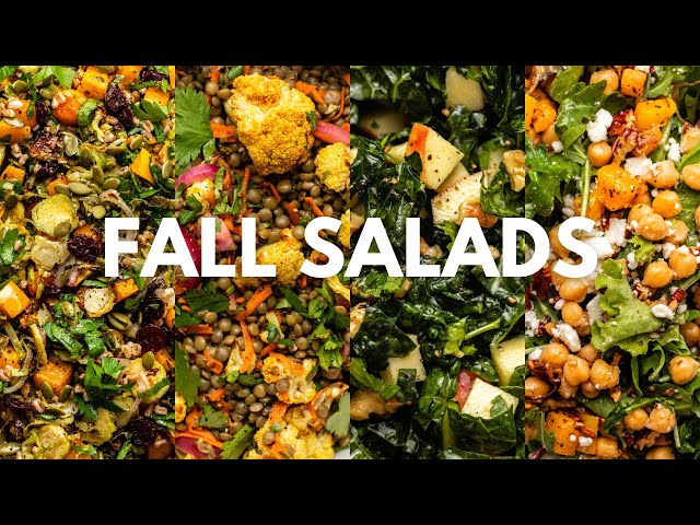 *Actually* Satisfying Salads You NEED to Try This Fall!