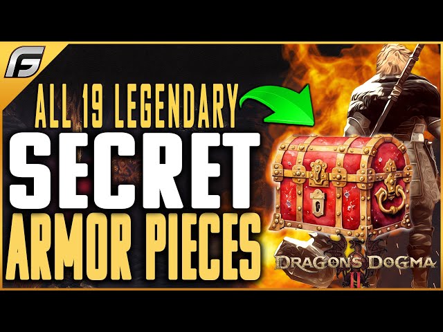 Dragons Dogma 2 - All 19 LEGENDARY SECRET Armor Pieces in Unmoored World - Unique Hidden Gear