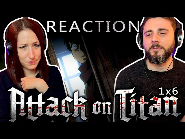 This Show Is So DARK! | Her First Reaction to Attack on Titan | S1 E6