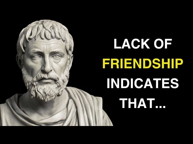 A LACK OF FRIENDS INDICATES THAT A PERSON IS VERY....