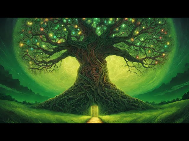 1 Hour ASMR Music | Ambient Fantasy Music | The Tree of Life | With Rain Sounds