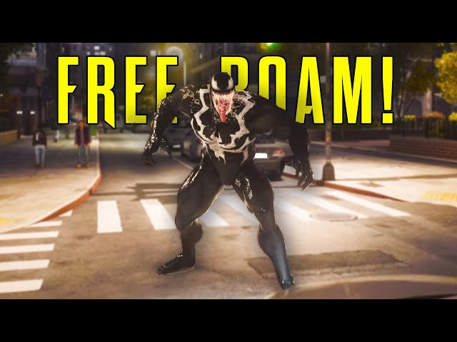Free Roam as Venom in Spider-Man 2 (PS5) | Venom Free Roam Gameplay 2024 (Debug Menu)