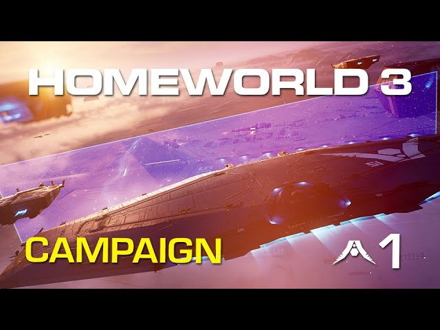 FULL PLAYTHROUGH STARTS NOW! | Homeworld 3 Campaign (Mission 1 & 2)