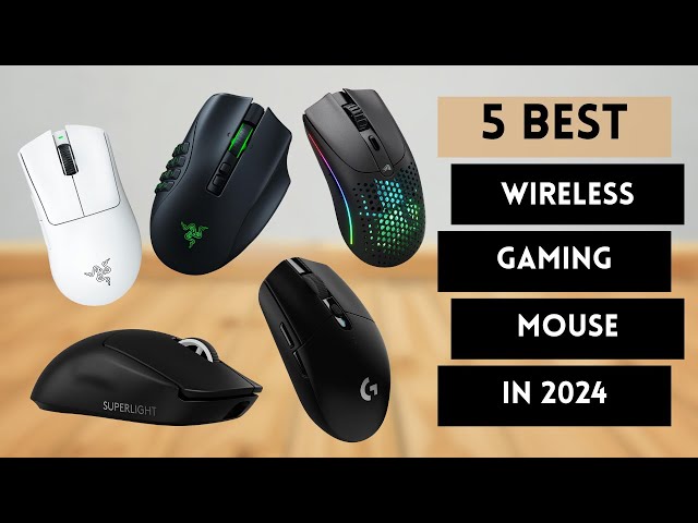 5 Best Wireless Gaming Mouses in 2024 (NO MORE DELAY)