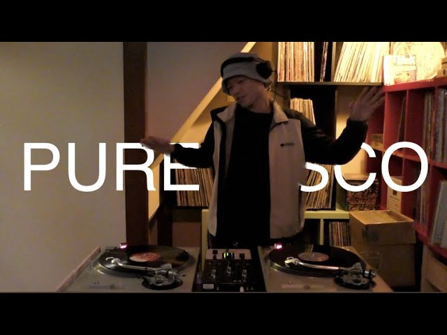 PURE DISCO | DJ HIRO.HIROSHI | 70s 80s Disco  | Jam Tunes | VINYL DJ SET