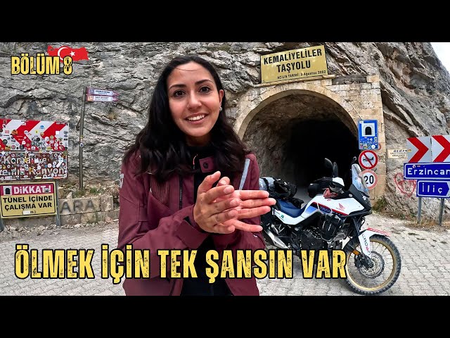 THE MOST DANGEROUS ROADS OF THE WORLD / Kemaliye Dark Canyon, Stone Road / Turkey Tour Part 8