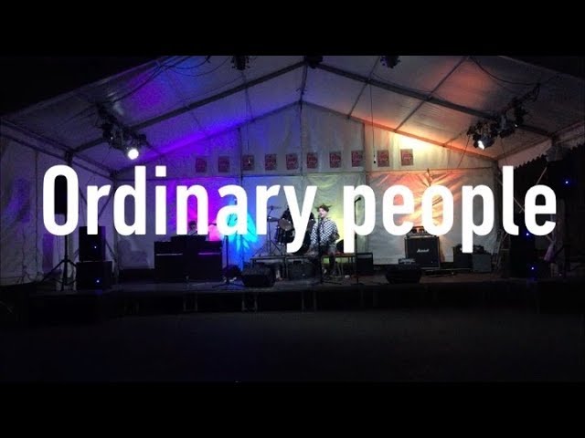 john legend - ordinary people cover by Henry Moodie (Oliver gibson on piano)