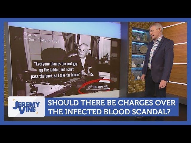 Should there be criminal charges over the infected blood scandal? | Jeremy Vine