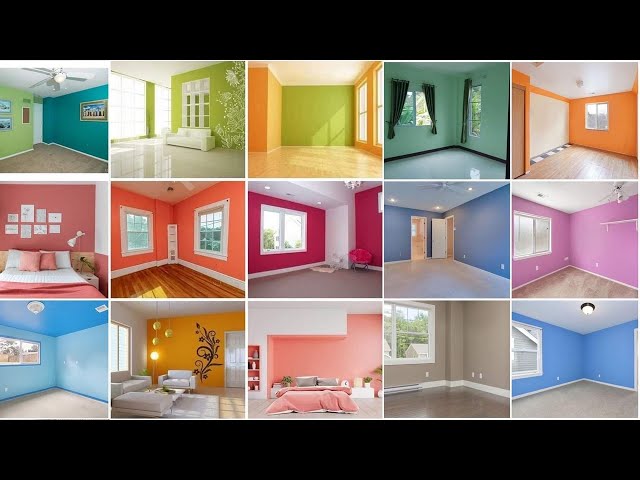 Living Room And Bedrom Paint Colour Combinations | Wall Colour Combinations for living room | home