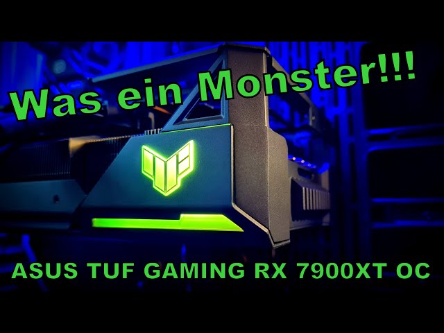 ASUS TUF Gaming Radeon RX 7900 XT OC - Was für eine Monster-Grafikkarte! (OC und UV mit im Test)