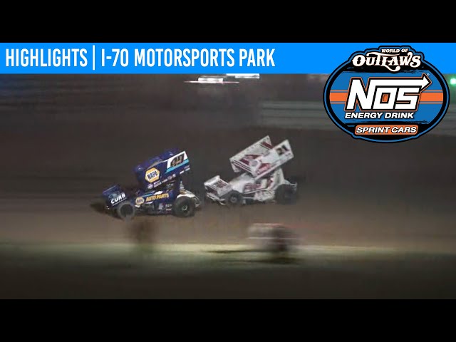 World of Outlaws NOS Energy Drink Sprint Cars at I-70 Motorsports Park May 1, 2021 | HIGHLIGHTS