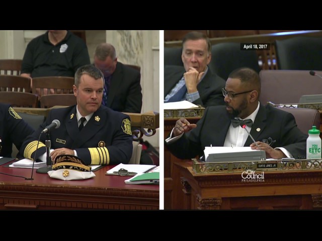 FY2018 Philadelphia City Council Budget Hearing 4-18-2017 Philadelphia Fire Department