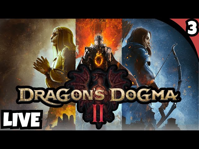 🔴Slaying a DRAGON! Dragon's Dogma 2 PC Let's Play (3)