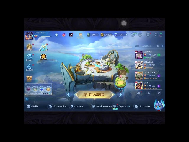 Live Streaming Mobile legends open mabar #1