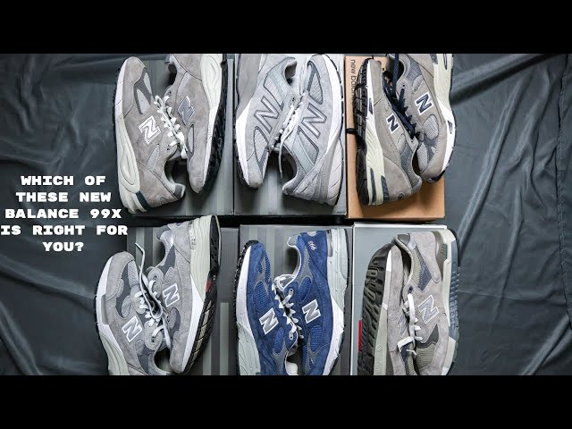 Comparison review between 6 New Balance 99X Sneakers - Which one is right for you?