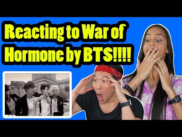 BTS - WAR OF HORMONE - REACTION VIDEO!!!