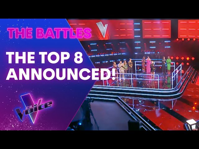The Top 8 Announced WHO WILL WIN? | The Battles | The Voice Australia