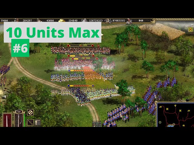 10 Units Max | Cossacks 2: Battle for Europe | Russia Very Hard | Part 6