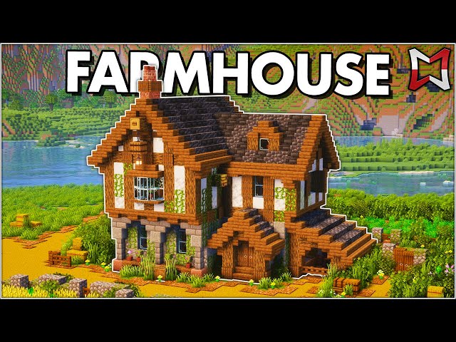 ► How To Build A Medieval Farmhouse In Minecraft (Tutorial)