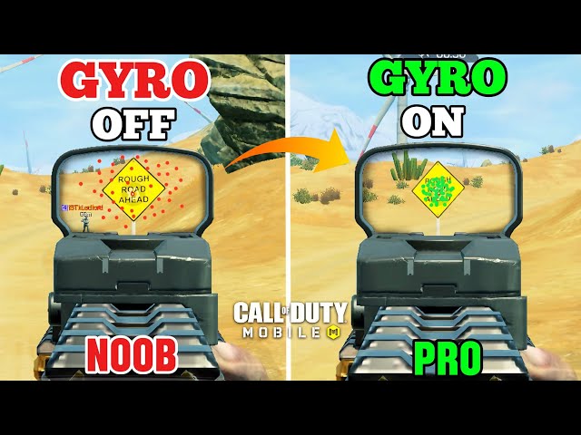 5 Best Settings For GYROSCOPE Sensitivity In Call Of Duty Mobile | Best Gyroscope Settings CODM