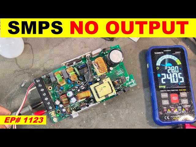 {1123} SMPS not turning ON, MOV, varistor short circuited