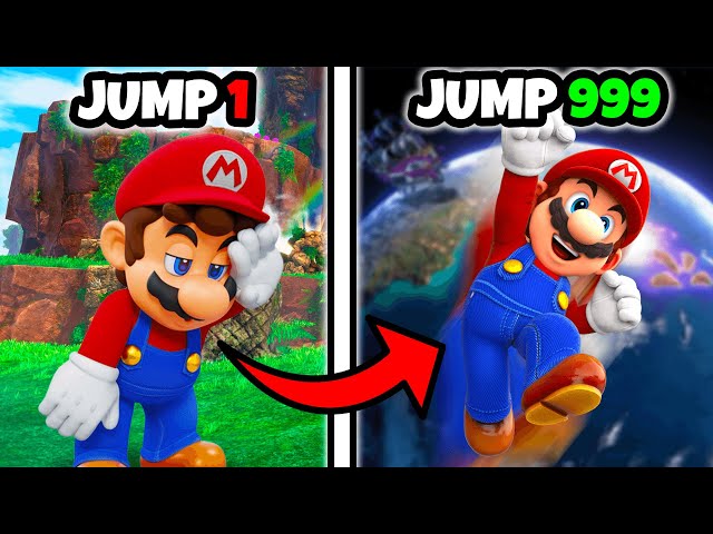 Mario Odyssey But Moons Increase JUMP POWER!