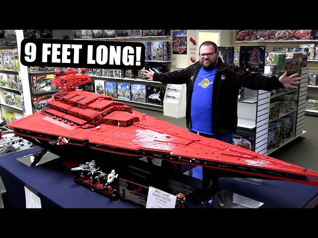 Huge LEGO Star Wars Errant Venture with 30,000 Pieces!