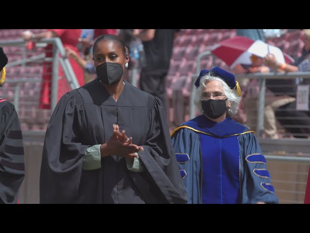Stanford 2021 Undergraduate Commencement Highlights: Issa Rae '07