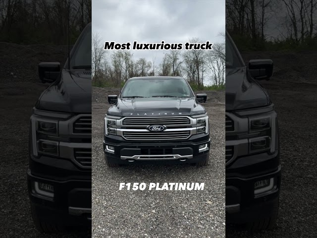 The F150 Platinum is The Most Luxurious Truck You Can Buy