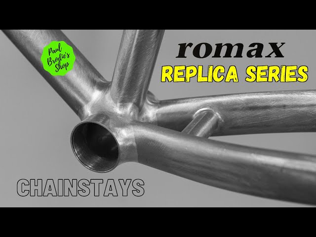 Attaching the chainstays // Romax Build Part 3 - Framebuilding 101 with Paul Brodie