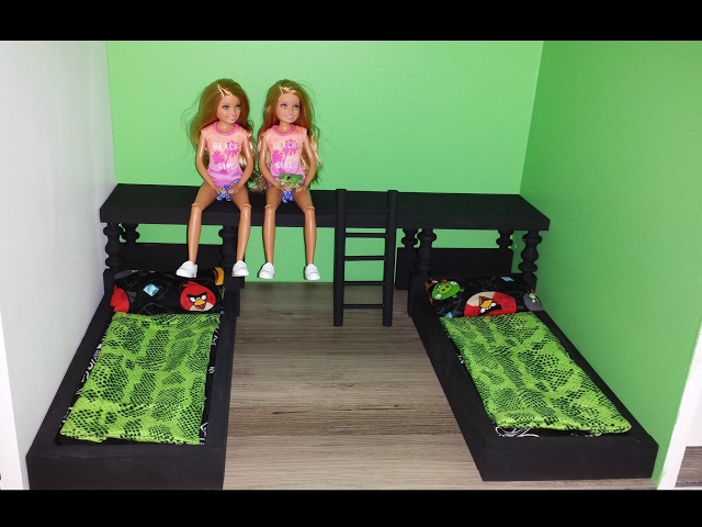 How to make Doll Twin Beds
