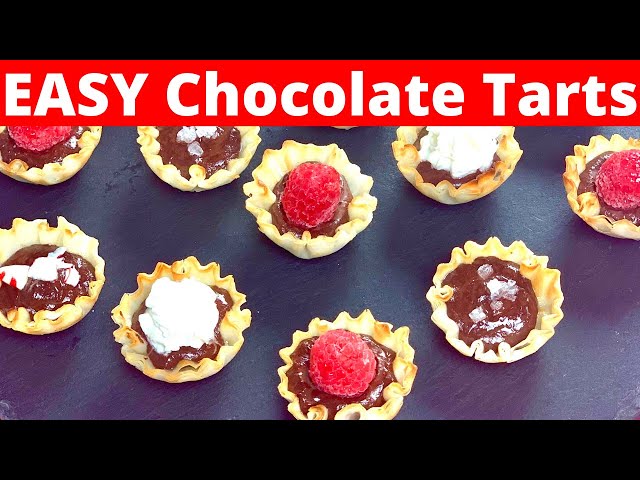 Dark Chocolate Ganache Treats in 10 Mins!  Perfect for Valentine's Day, low cal & just WW 2 SP each